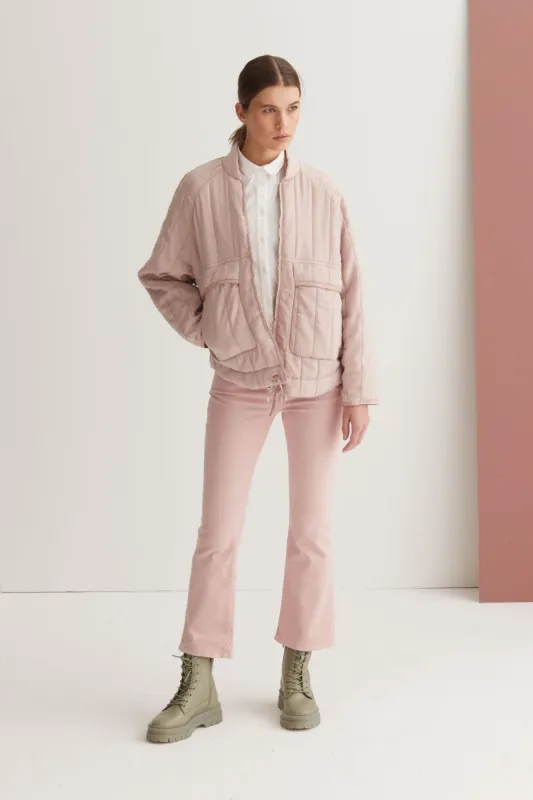 Flare-Fit Cotton Pants Garment Dyed 05CU 3821 sold by European Culture