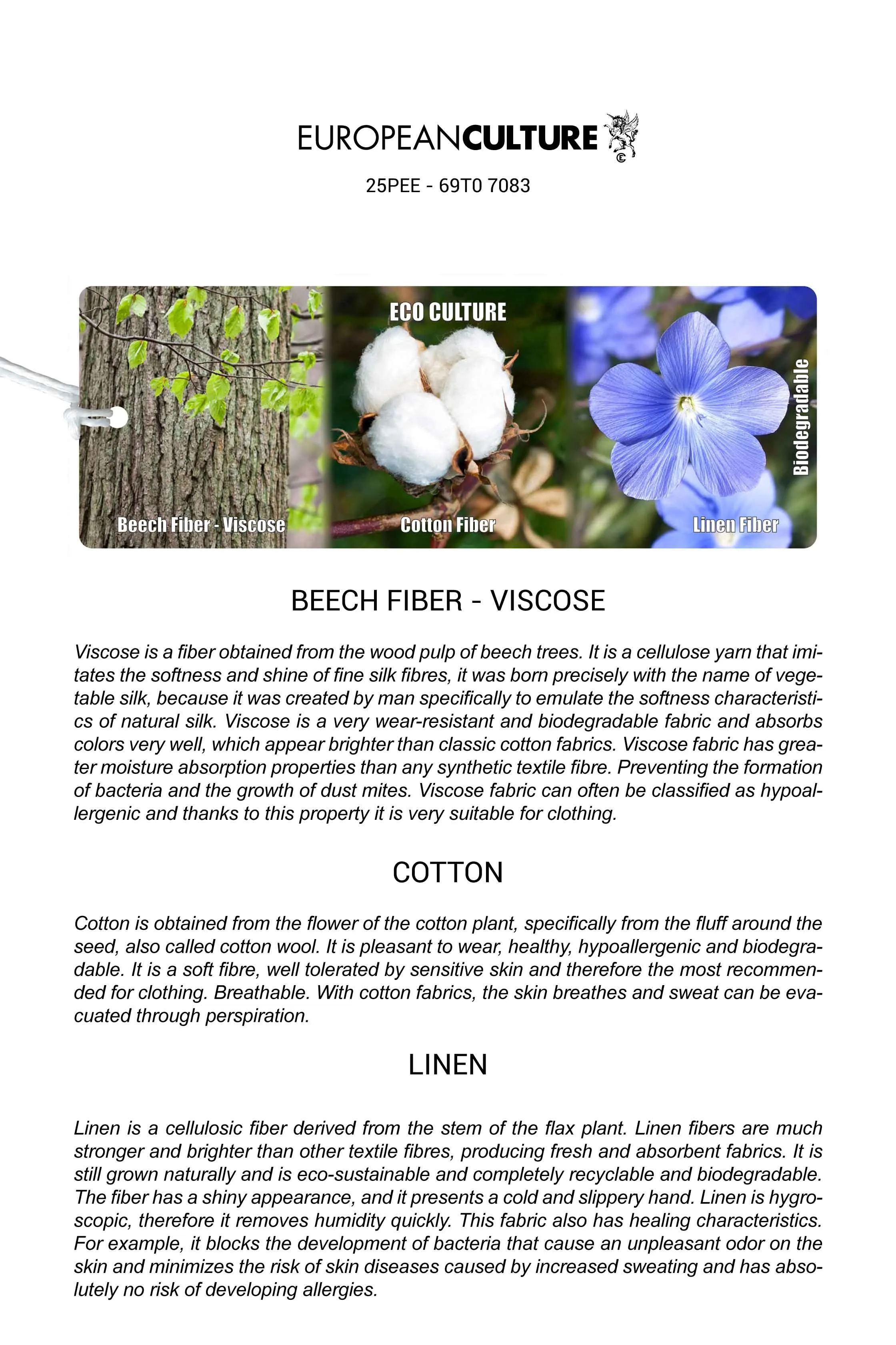 Linen Viscose Blend Vest 69T0 7083 sold by European Culture product image thumbnail 5