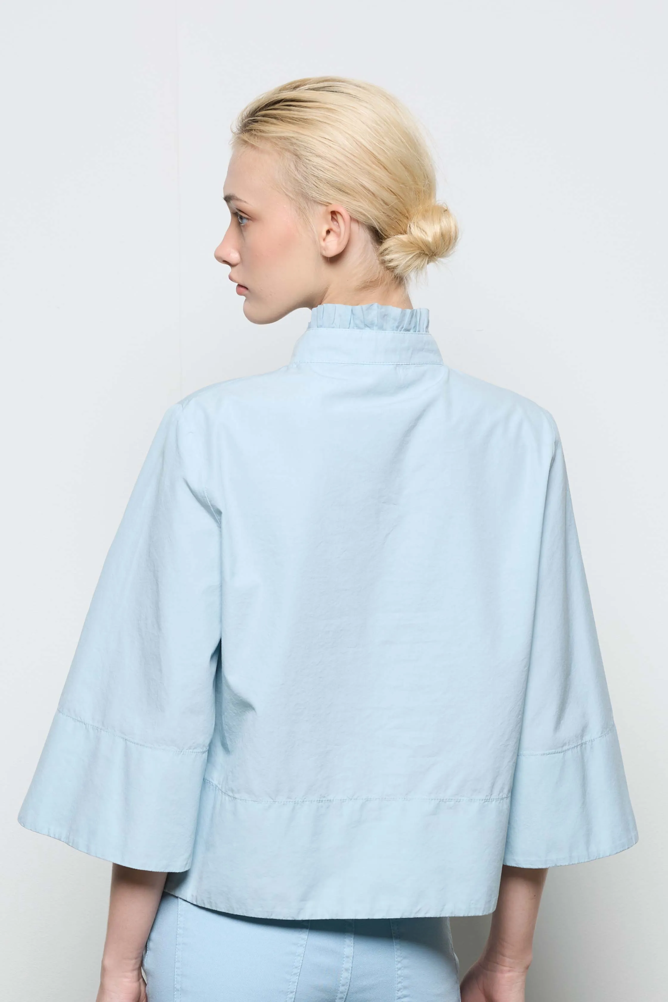 Cotton Poplin Shirt 68L0 3183 sold by European Culture product image thumbnail 3