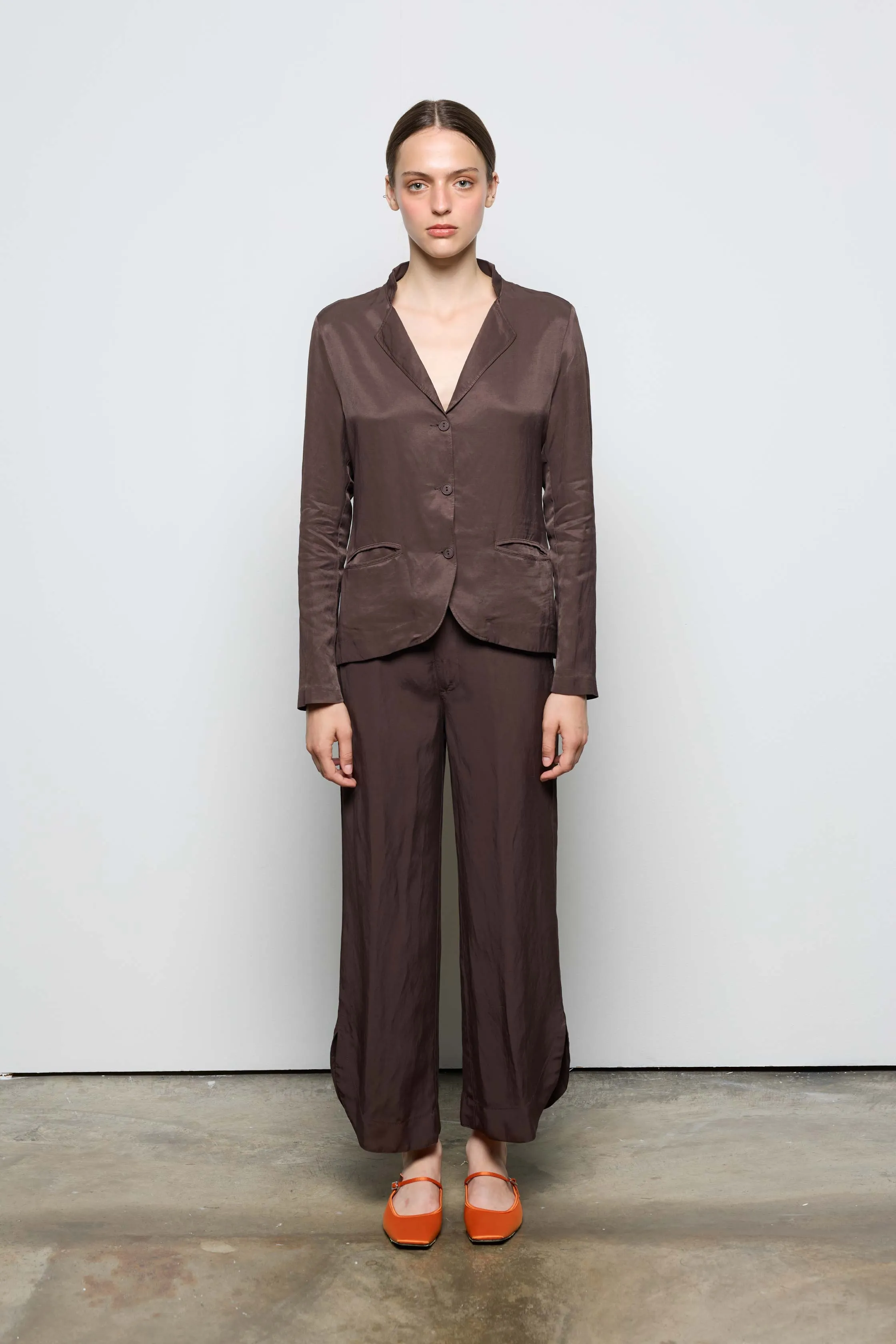 Viscose Single-Breasted Blazer 58J0 7083 sold by European Culture