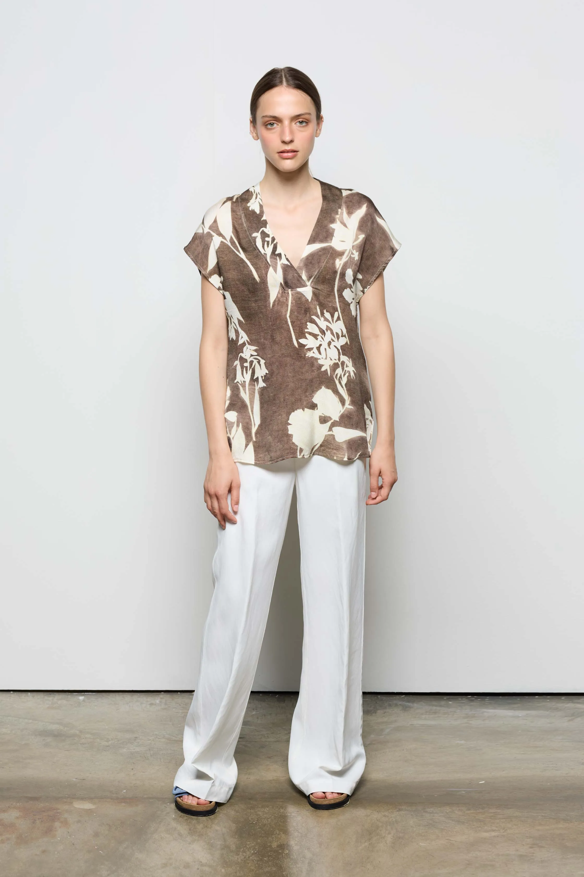 Viscose Printed Blouse 37Z0 8203 sold by European Culture