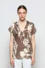 Viscose Printed Blouse 37Z0 8203 sold by European Culture