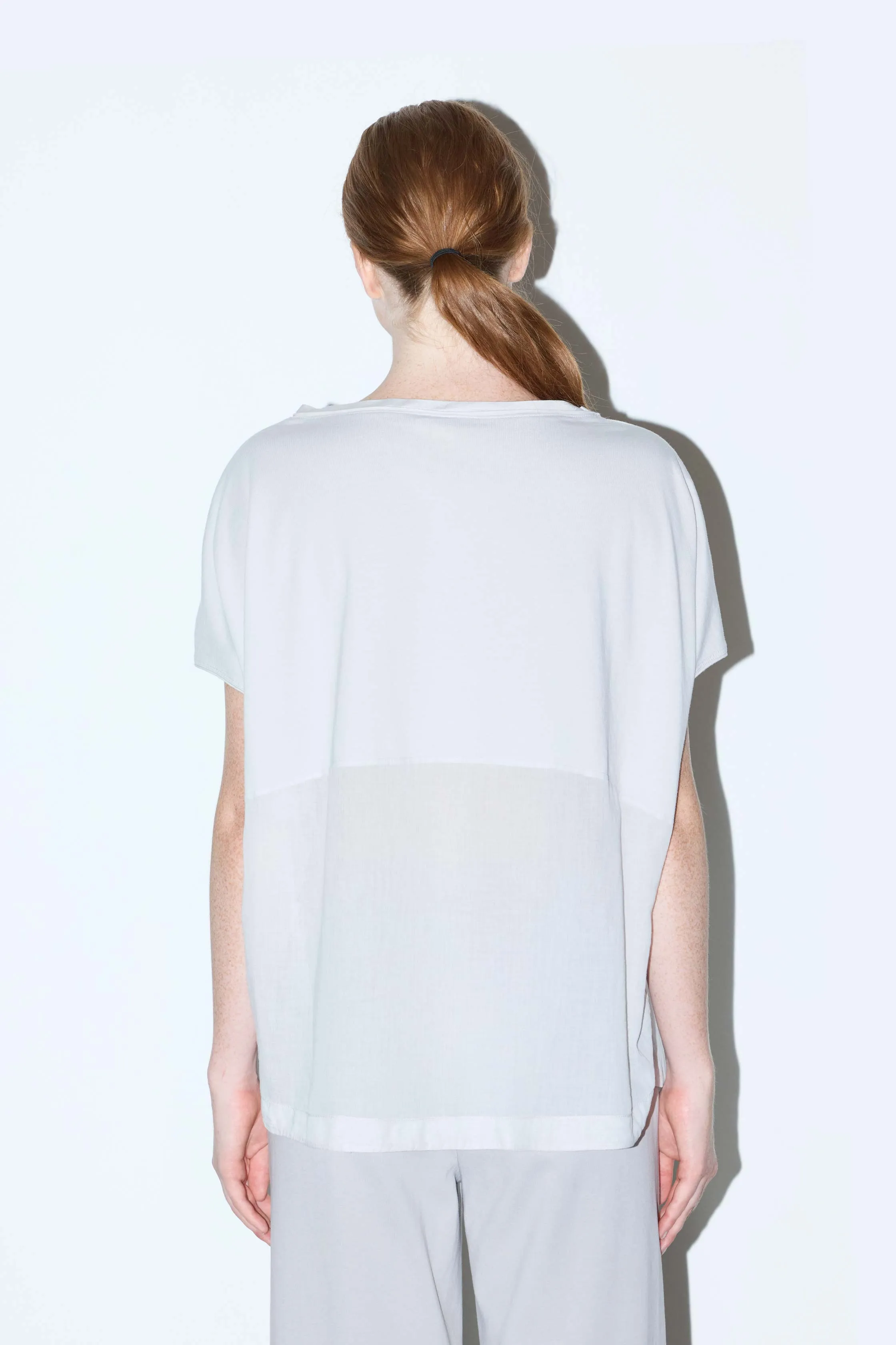 Cotton Jersey T-Shirt with Crew Neck 36R0 2790 sold by European Culture product image thumbnail 2