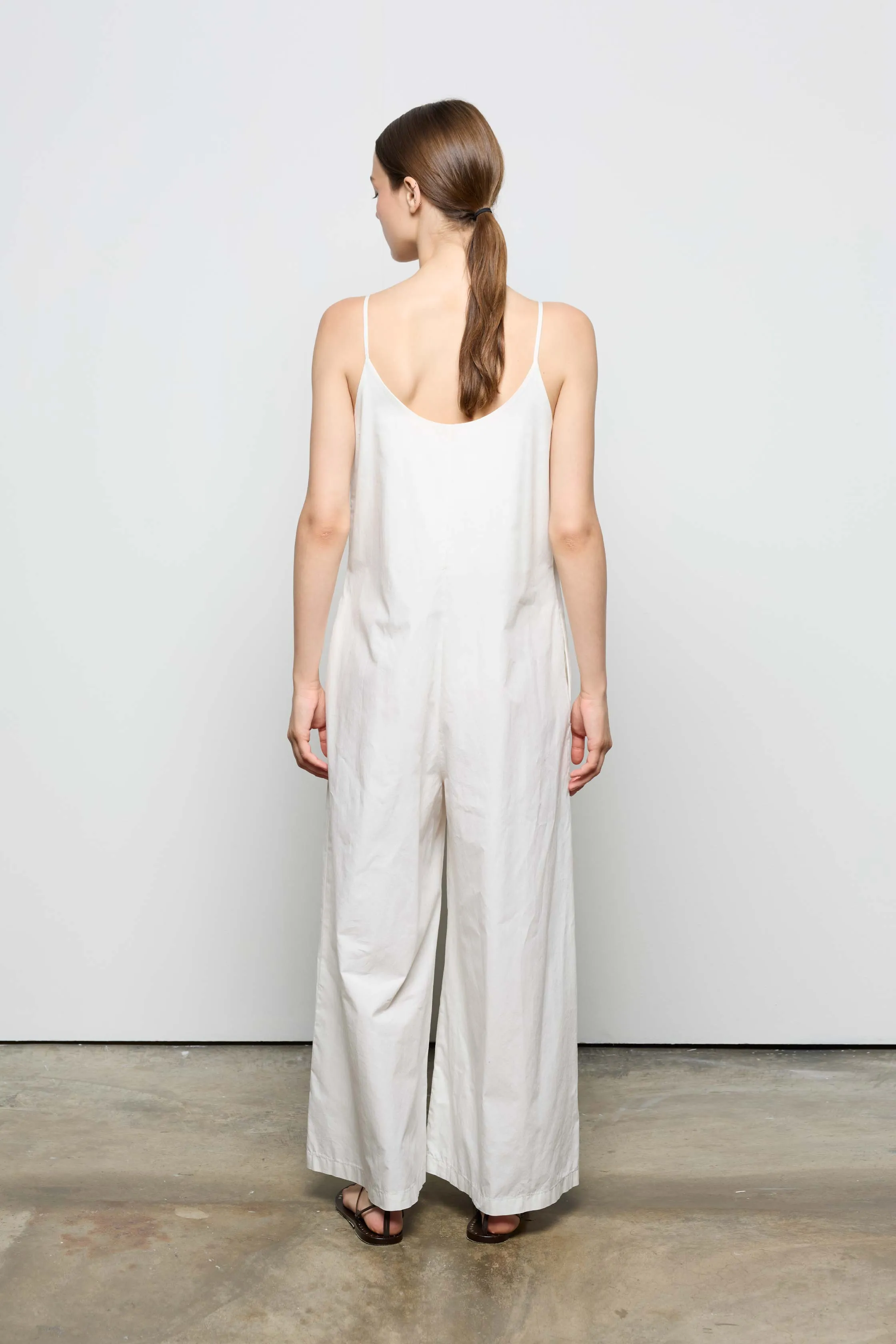 Cotton Poplin Jumpsuit 19C0 3101 sold by European Culture product image thumbnail 2