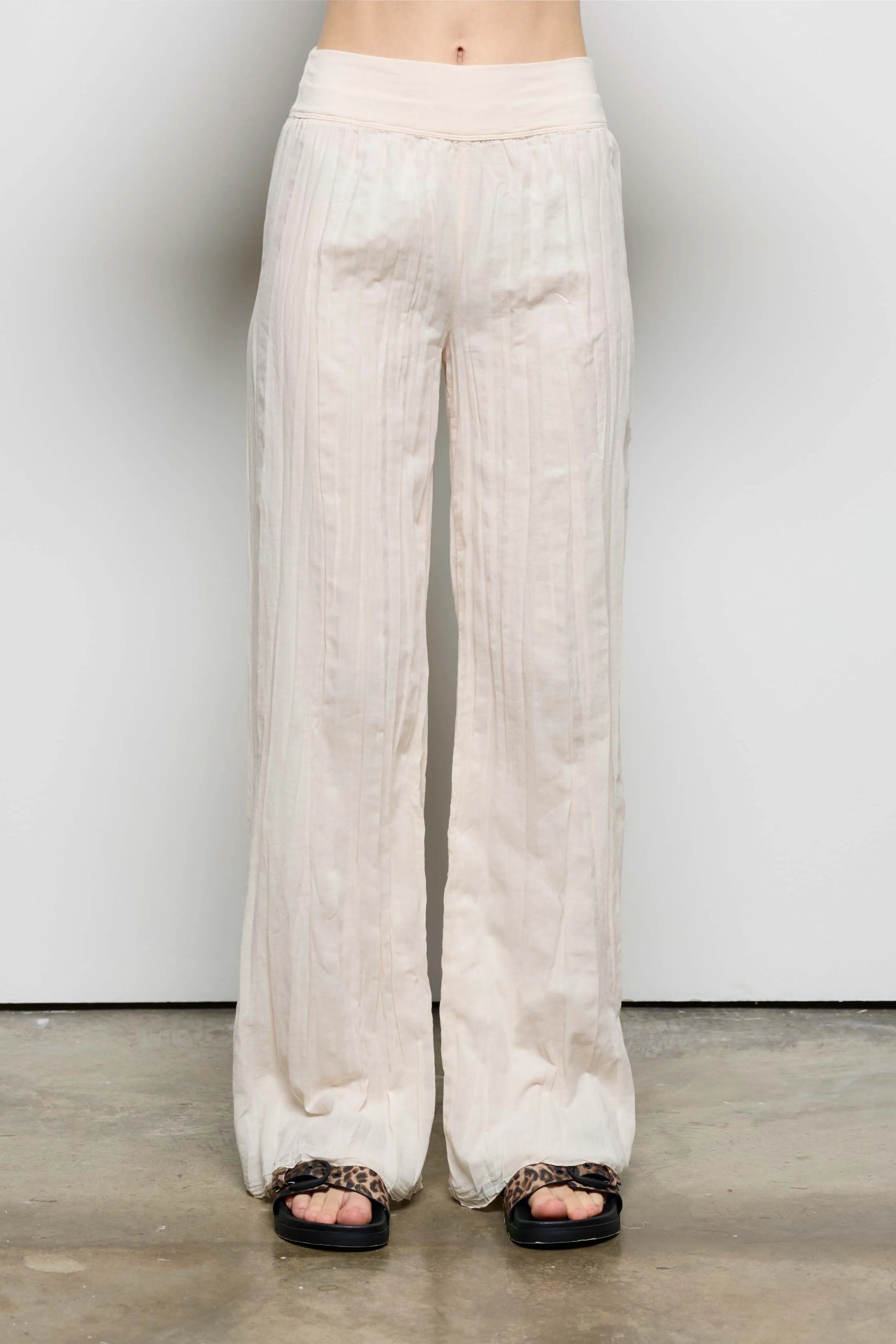 Wide Leg Trousers with Comfort Waist 07Y0 7504 sold by European Culture product image thumbnail 2