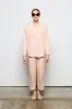 Cotton Poplin Straight Pants 07AU 3101 sold by European Culture