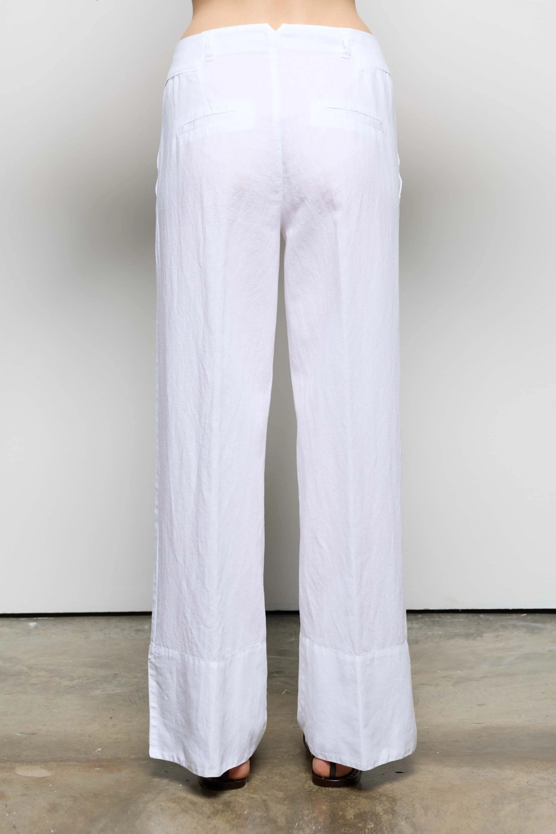 Cotton Linen Pants 061U 7050 sold by European Culture product image thumbnail 3