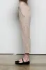 Linen Cropped Pants 051U 7023 sold by European Culture