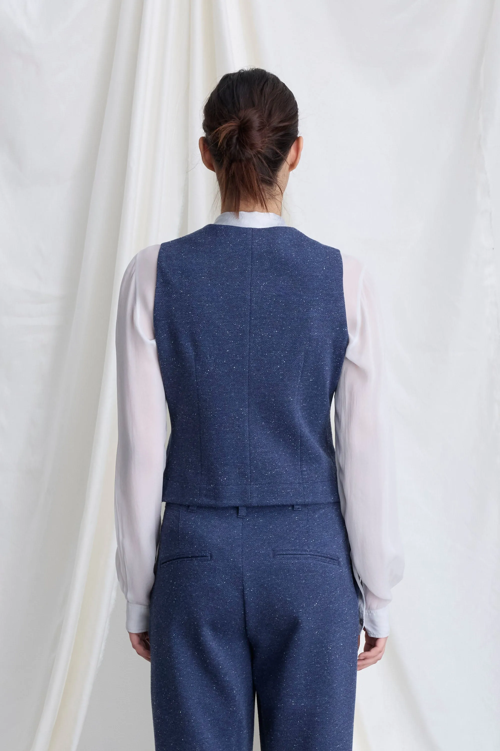 Tweed Vest 6930 2294 sold by European Culture product image thumbnail 3