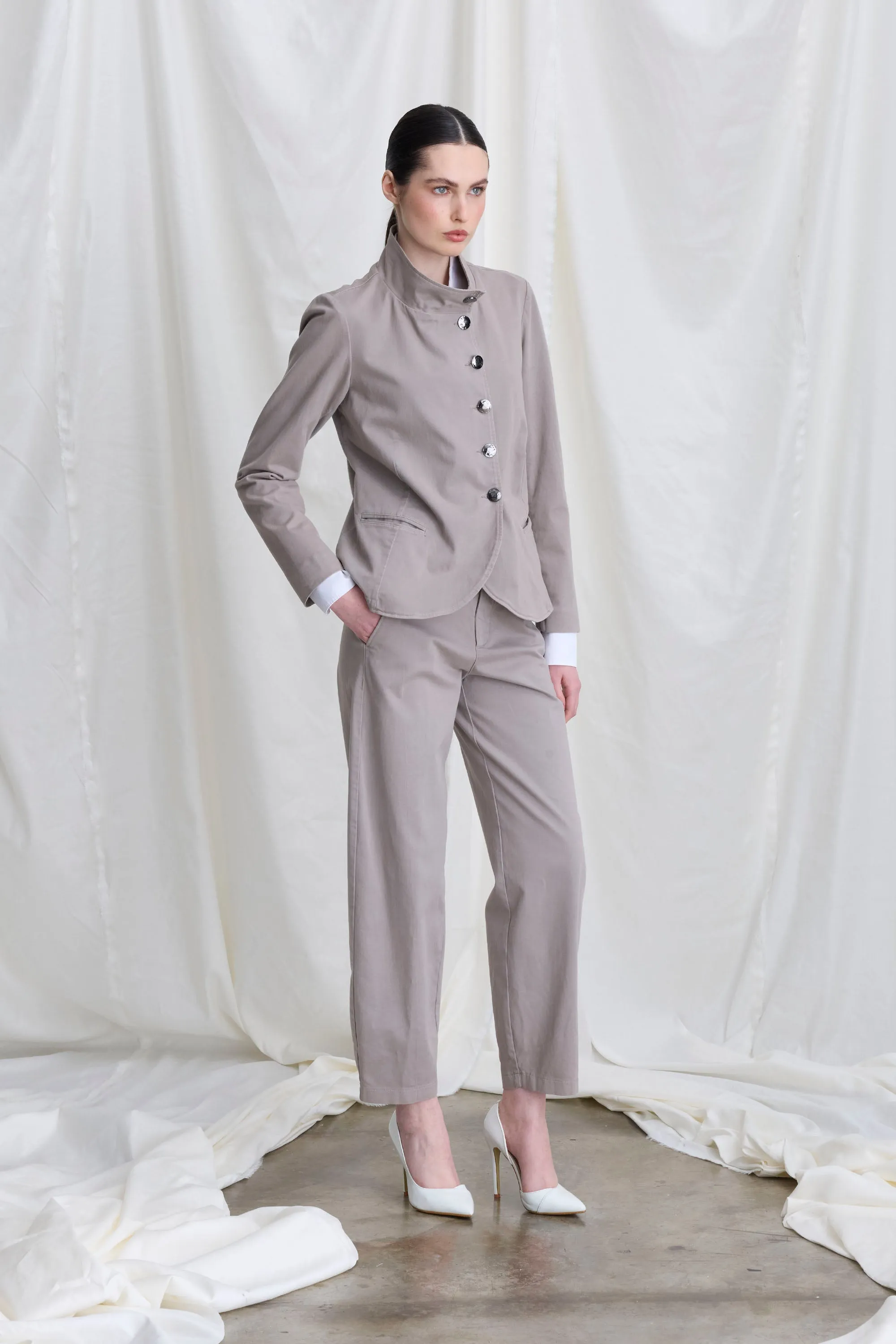 High Neck Blazer 589U 3937 sold by European Culture