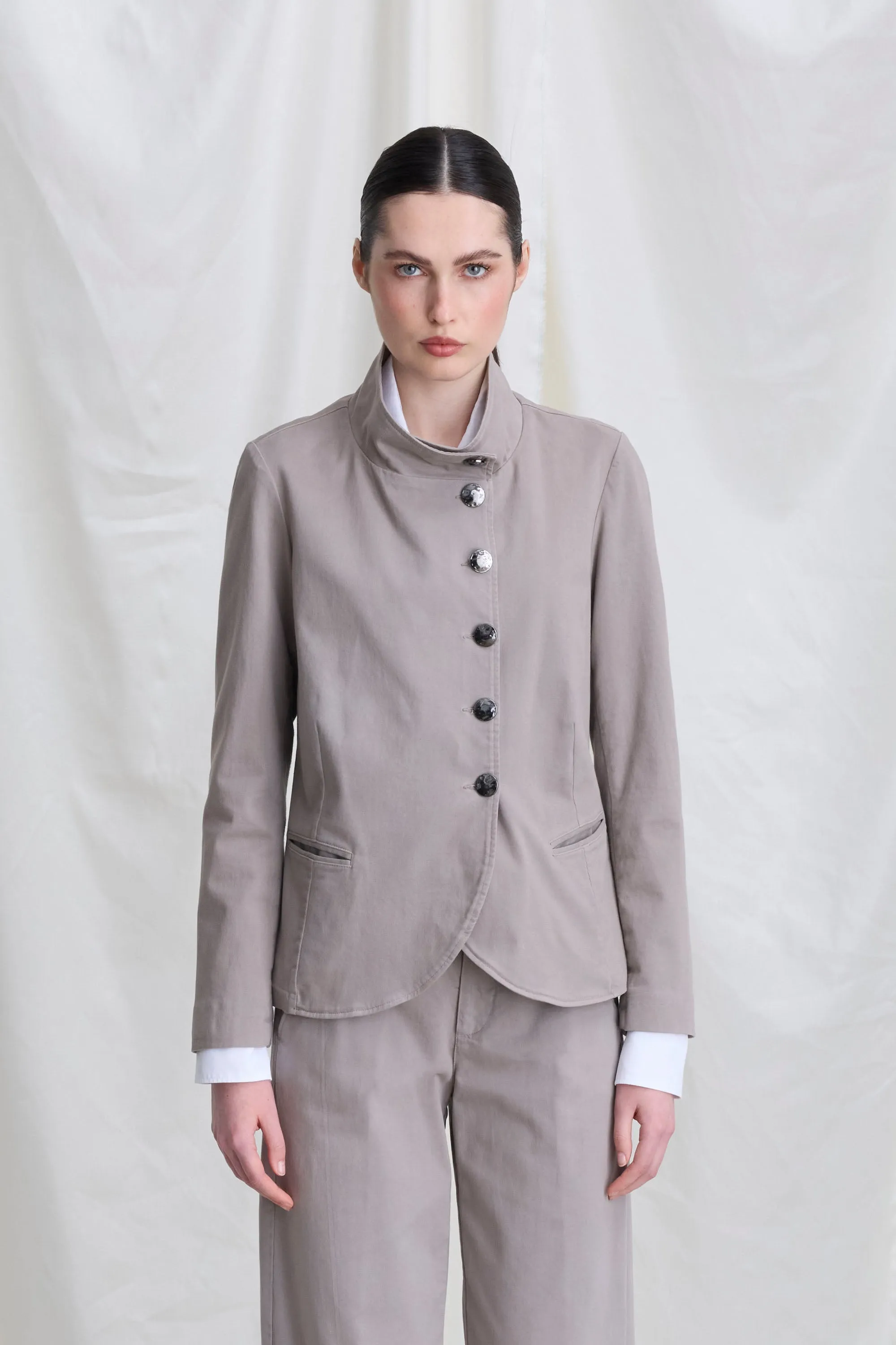 High Neck Blazer 589U 3937 sold by European Culture product image thumbnail 2