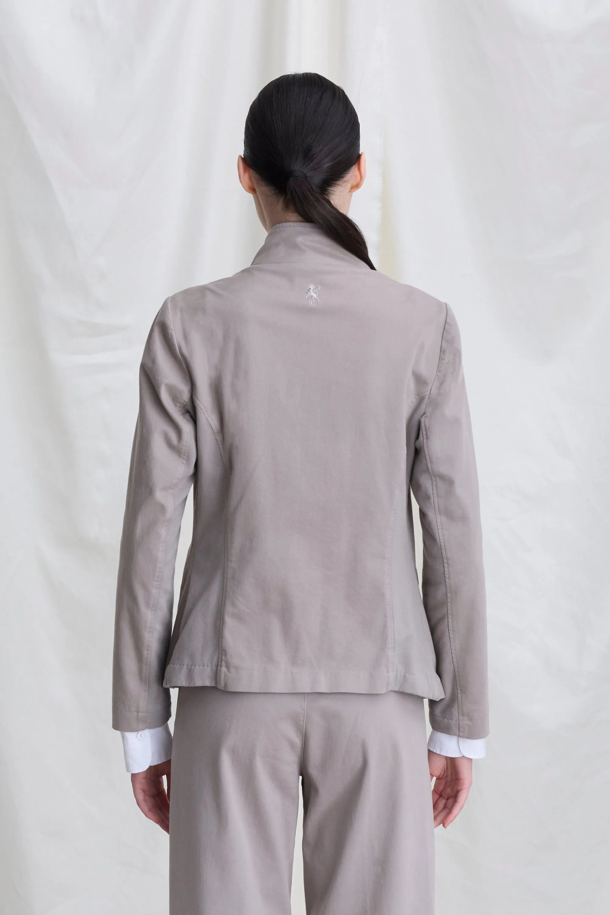 High Neck Blazer 589U 3937 sold by European Culture product image thumbnail 3