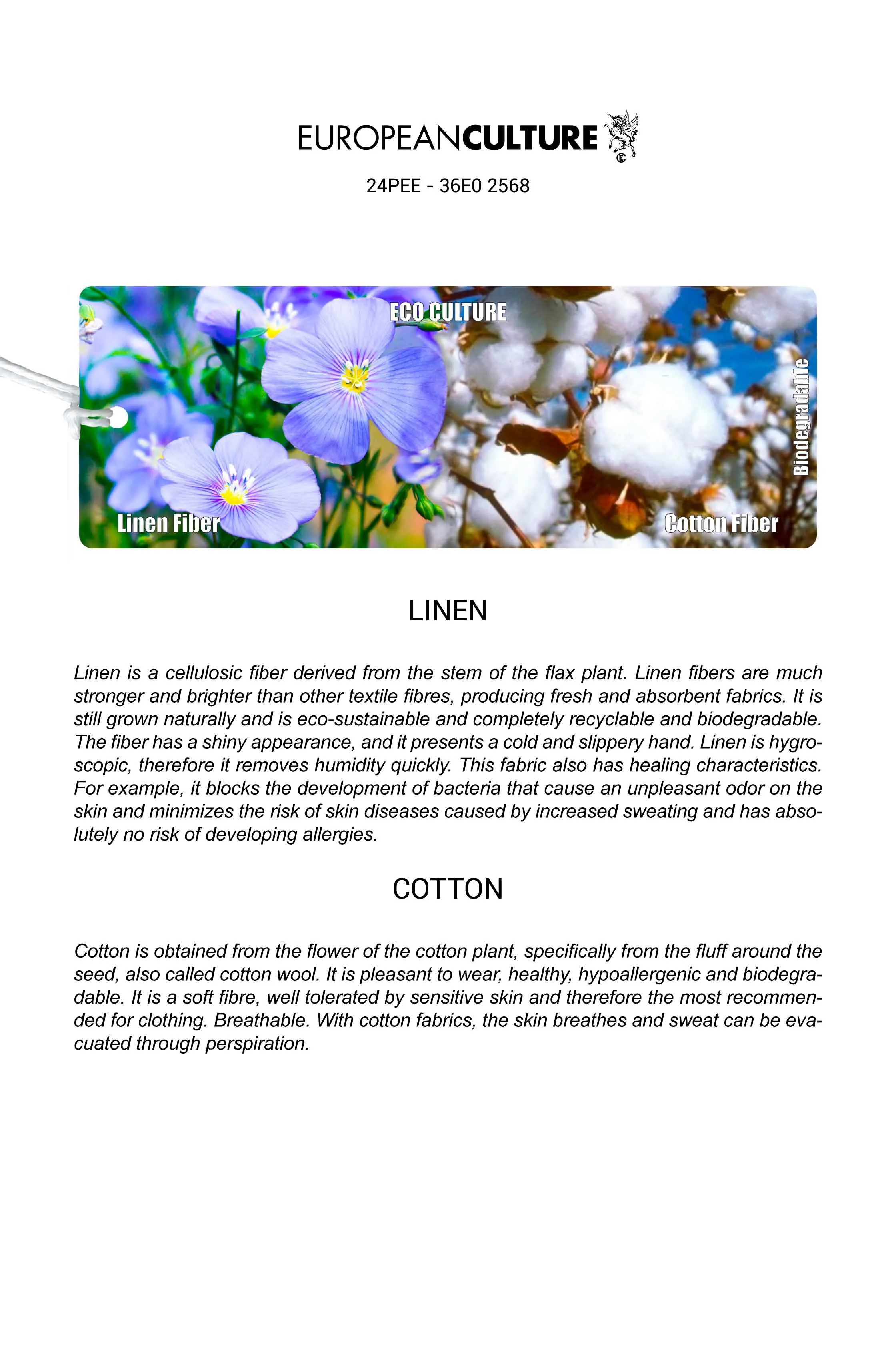 Blouse with Balloon Sleeves in Linen and Cotton Garment Dyed 36E0 2568 sold by European Culture product image thumbnail 5