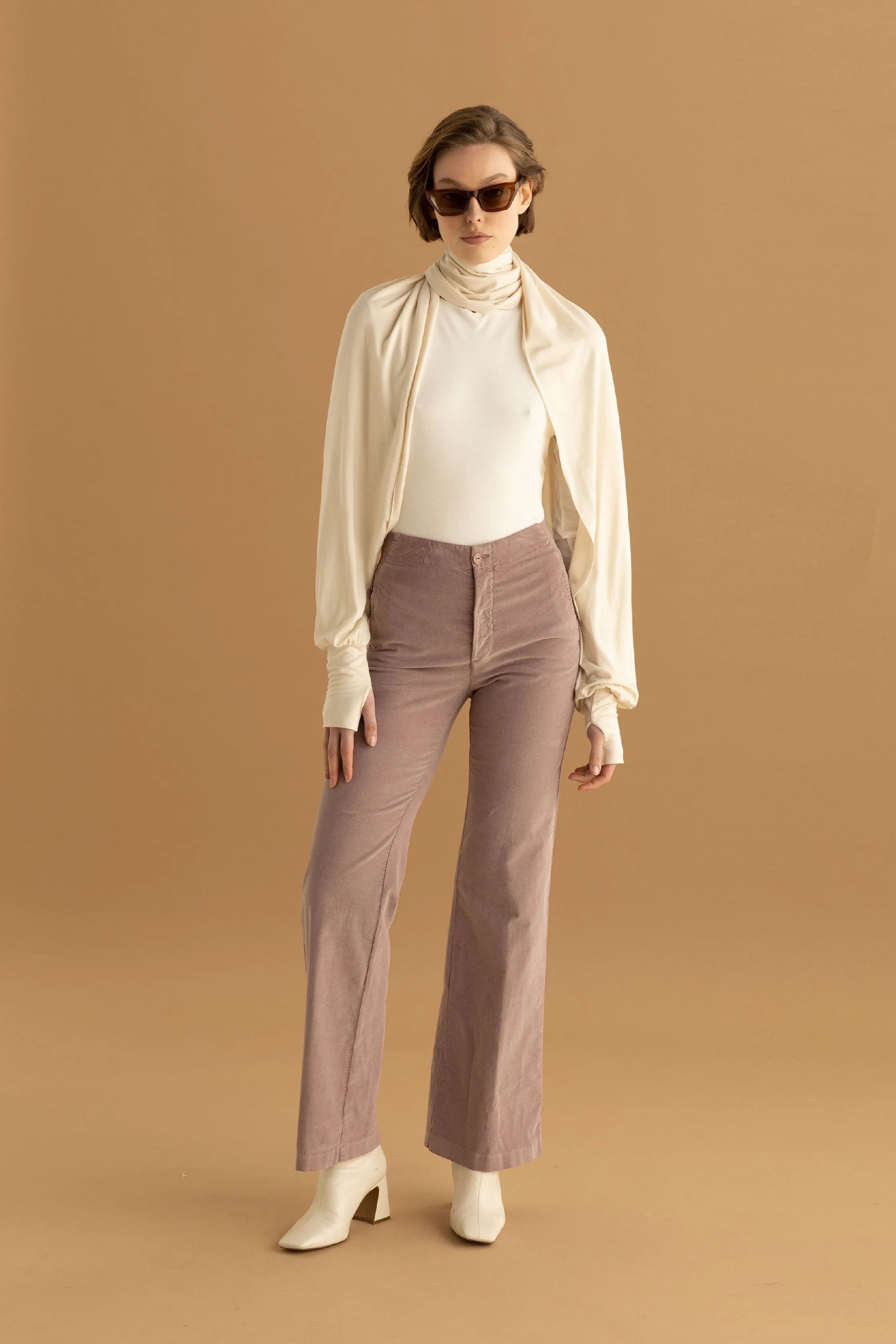 Long Velvet Pants Garment Dyed 07CU 0498 sold by European Culture