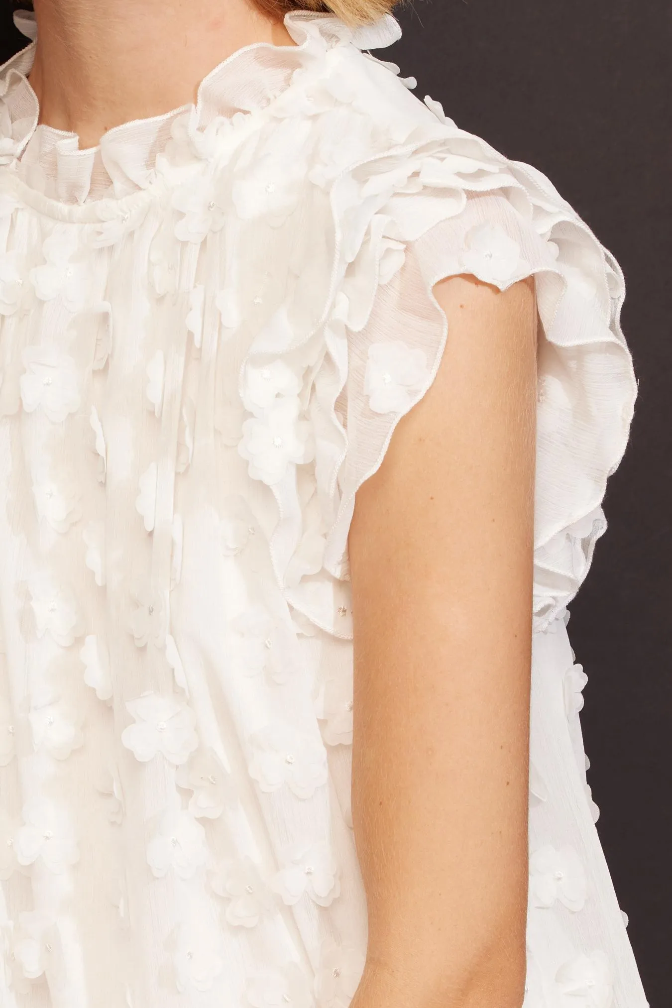 Vixen Top - White Petal sold by Eva Franco product image thumbnail 4