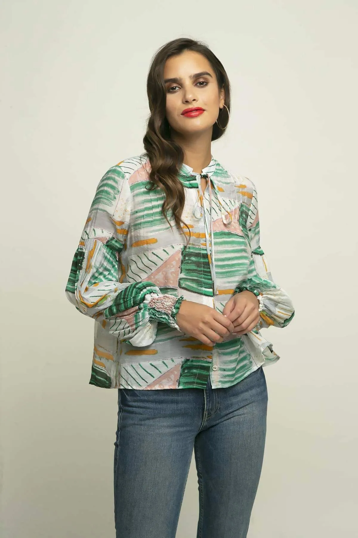 Alix Blouse - Rum Baba sold by Eva Franco product image thumbnail 3