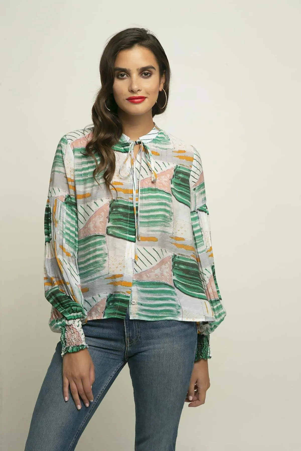 Alix Blouse - Rum Baba sold by Eva Franco product image thumbnail 2