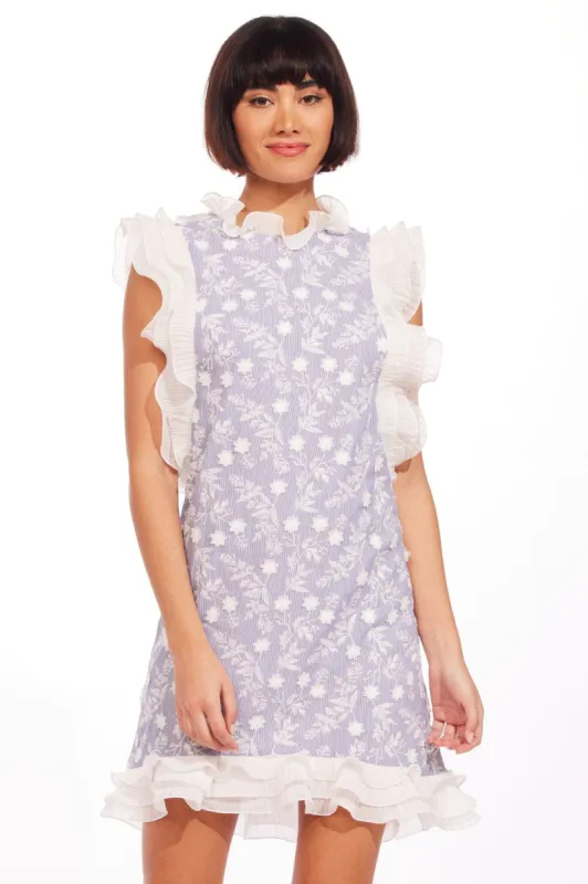 La Folie Dress - Cassis Bloom sold by Eva Franco