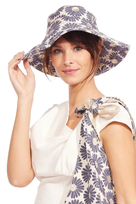 Daisy Floral Bucket Hat sold by Eva Franco