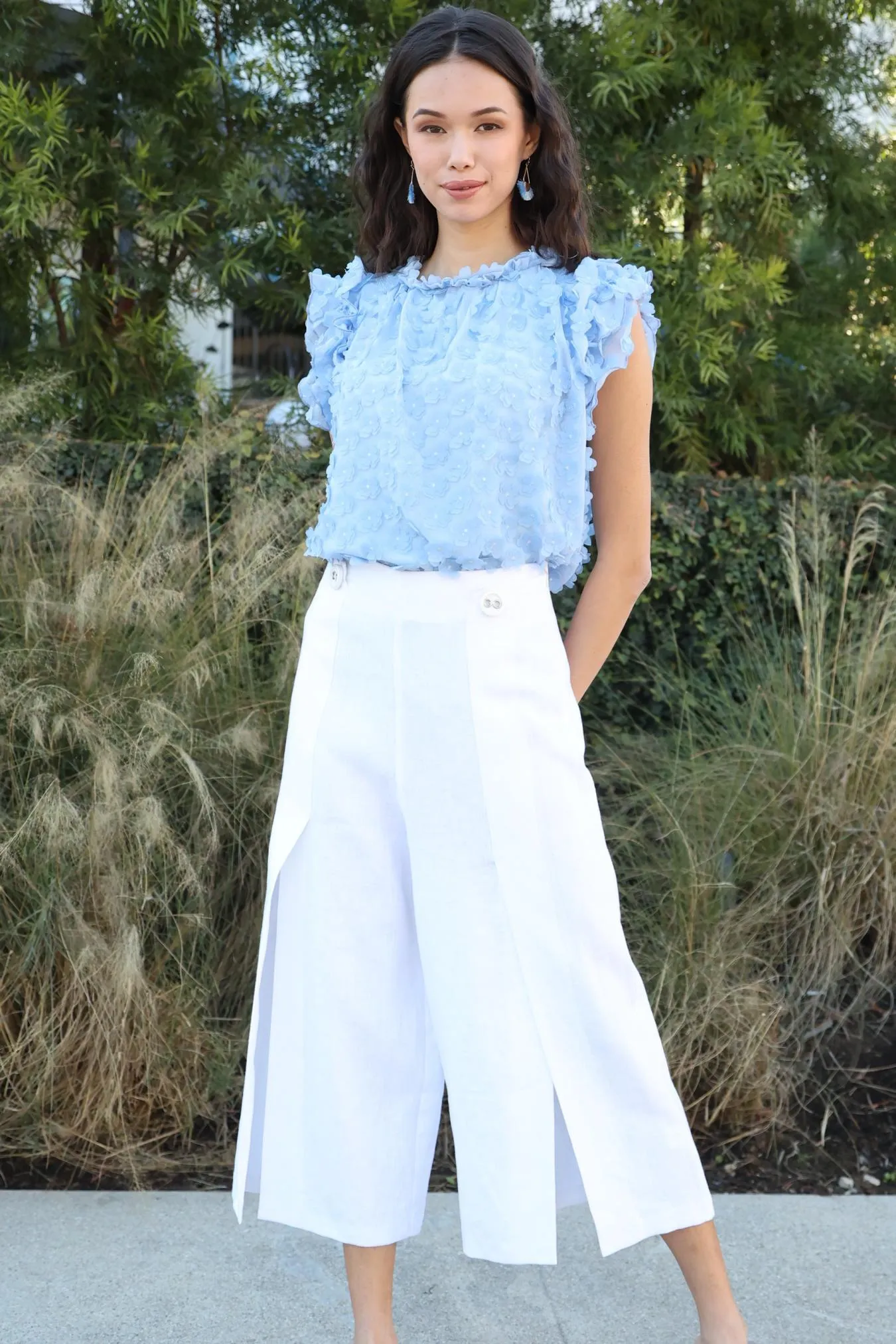 Vixen Top - Blue Petal sold by Eva Franco product image thumbnail 2