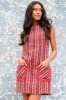 Twiggy Pocket Dress - Nantucket Tweed sold by Eva Franco