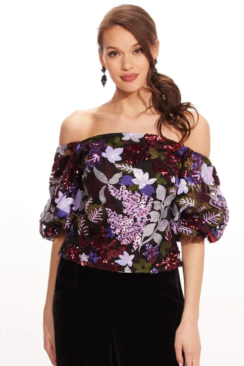 Laken Top – Tempest Bloom sold by Eva Franco product image thumbnail 3