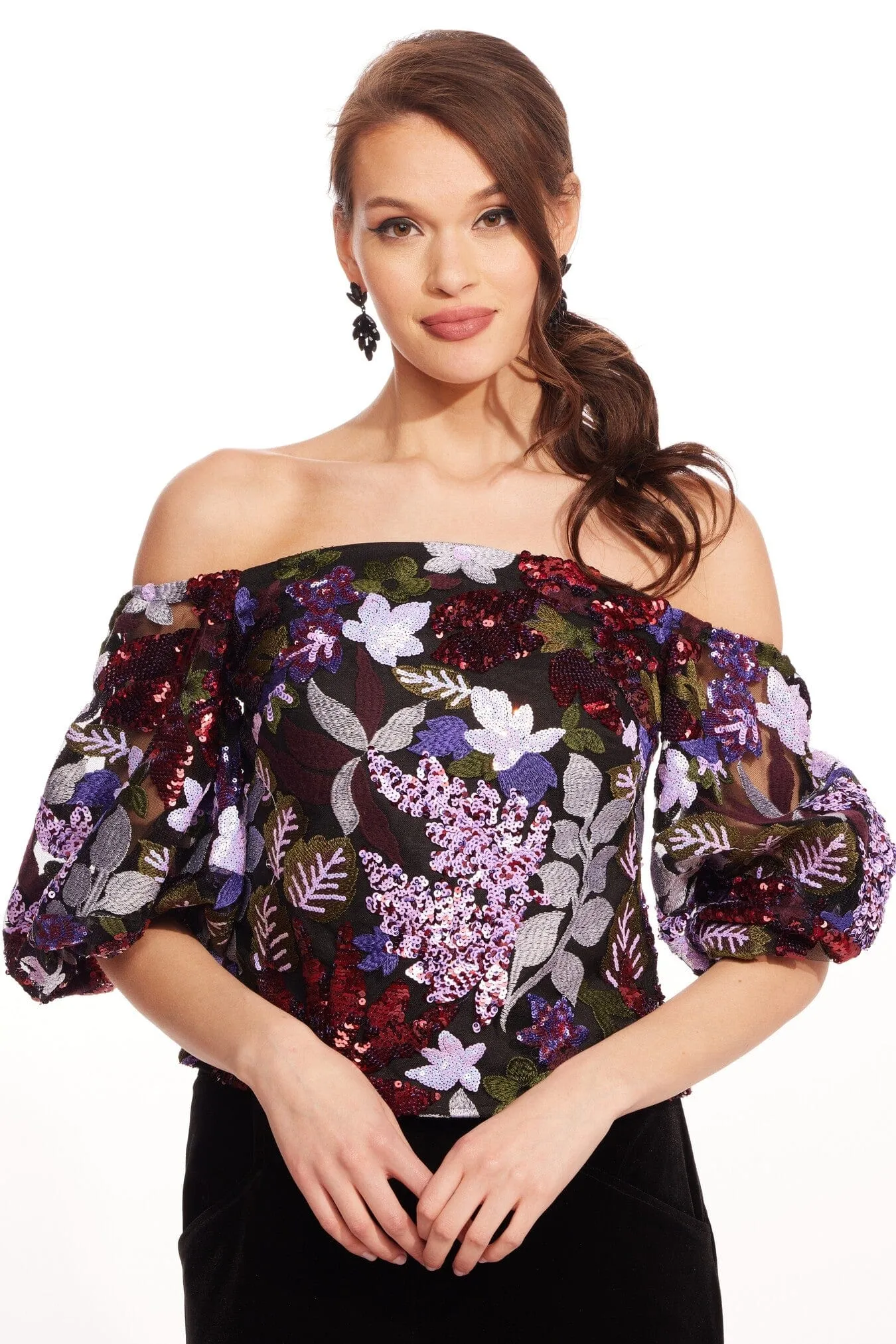 Laken Top – Tempest Bloom sold by Eva Franco product image thumbnail 5