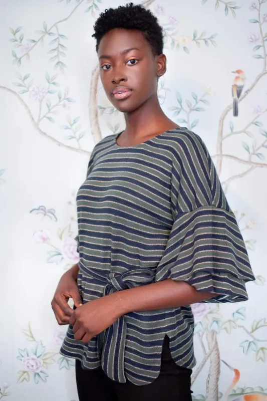 Laszlo Top - Ted Stripe sold by Eva Franco