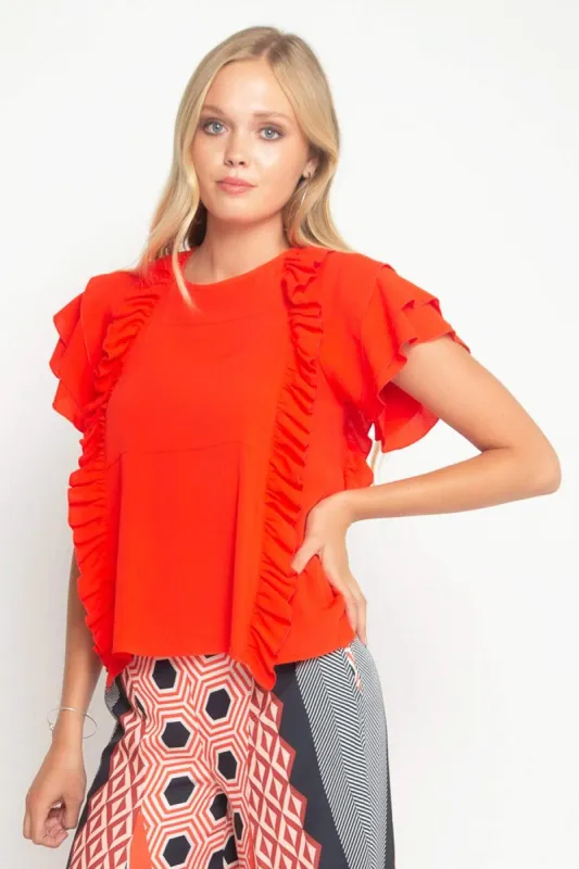 Zoe Top - Red sold by Eva Franco