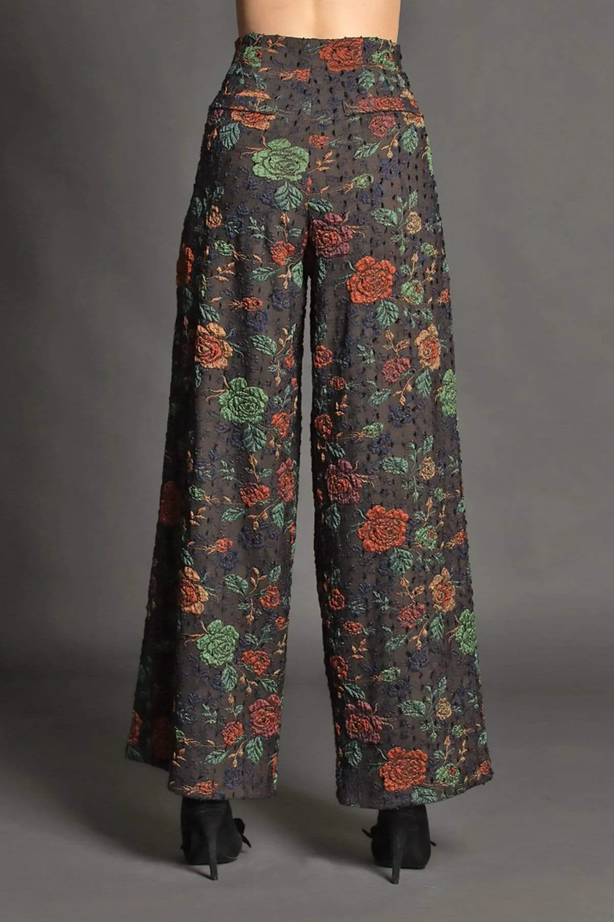 Hepburn Pant - Scarlet Rose sold by Eva Franco product image thumbnail 4