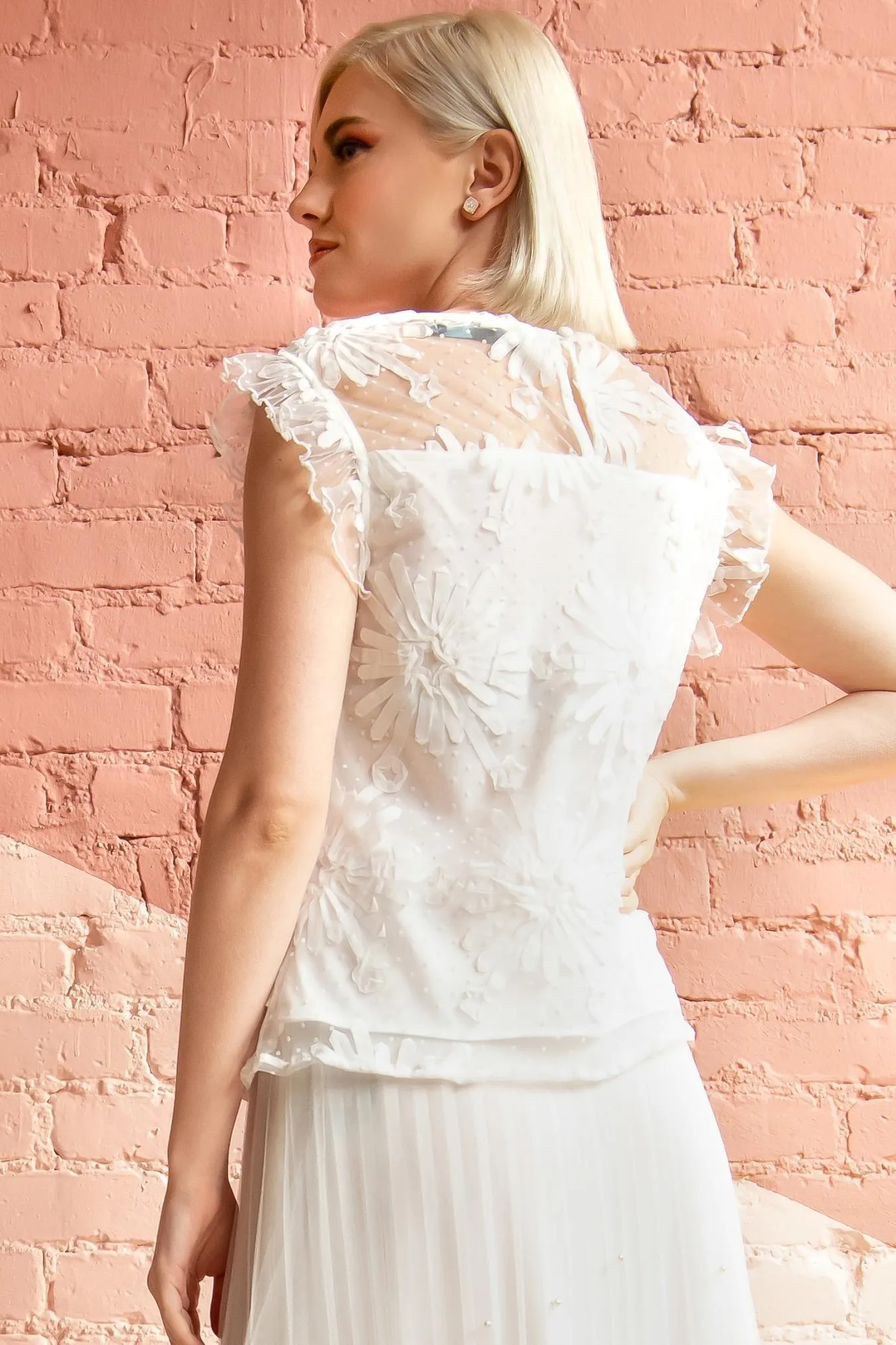 Grace Top - Snowflake Martini sold by Eva Franco product image thumbnail 3