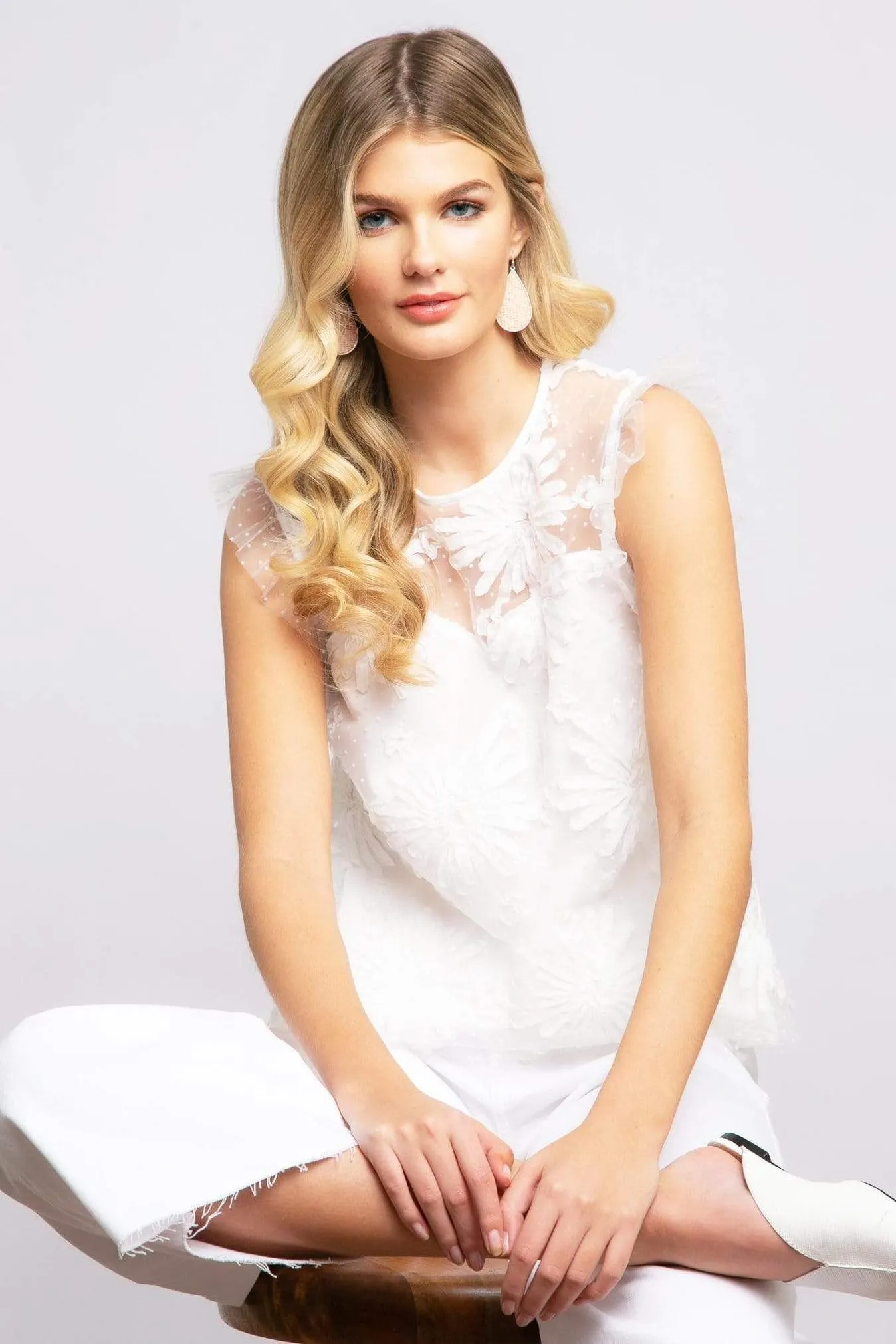 Grace Top - Snowflake Martini sold by Eva Franco product image thumbnail 5