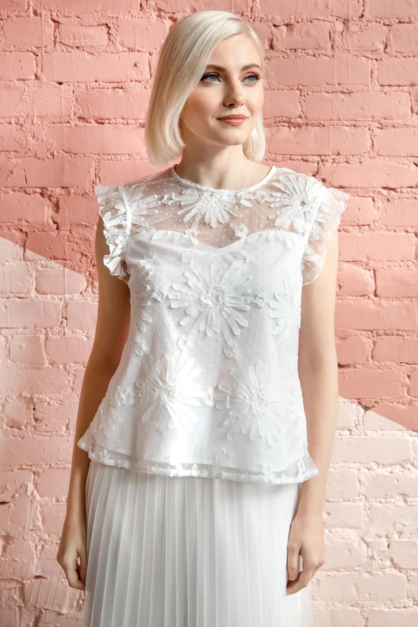 Grace Top - Snowflake Martini sold by Eva Franco product image thumbnail 2