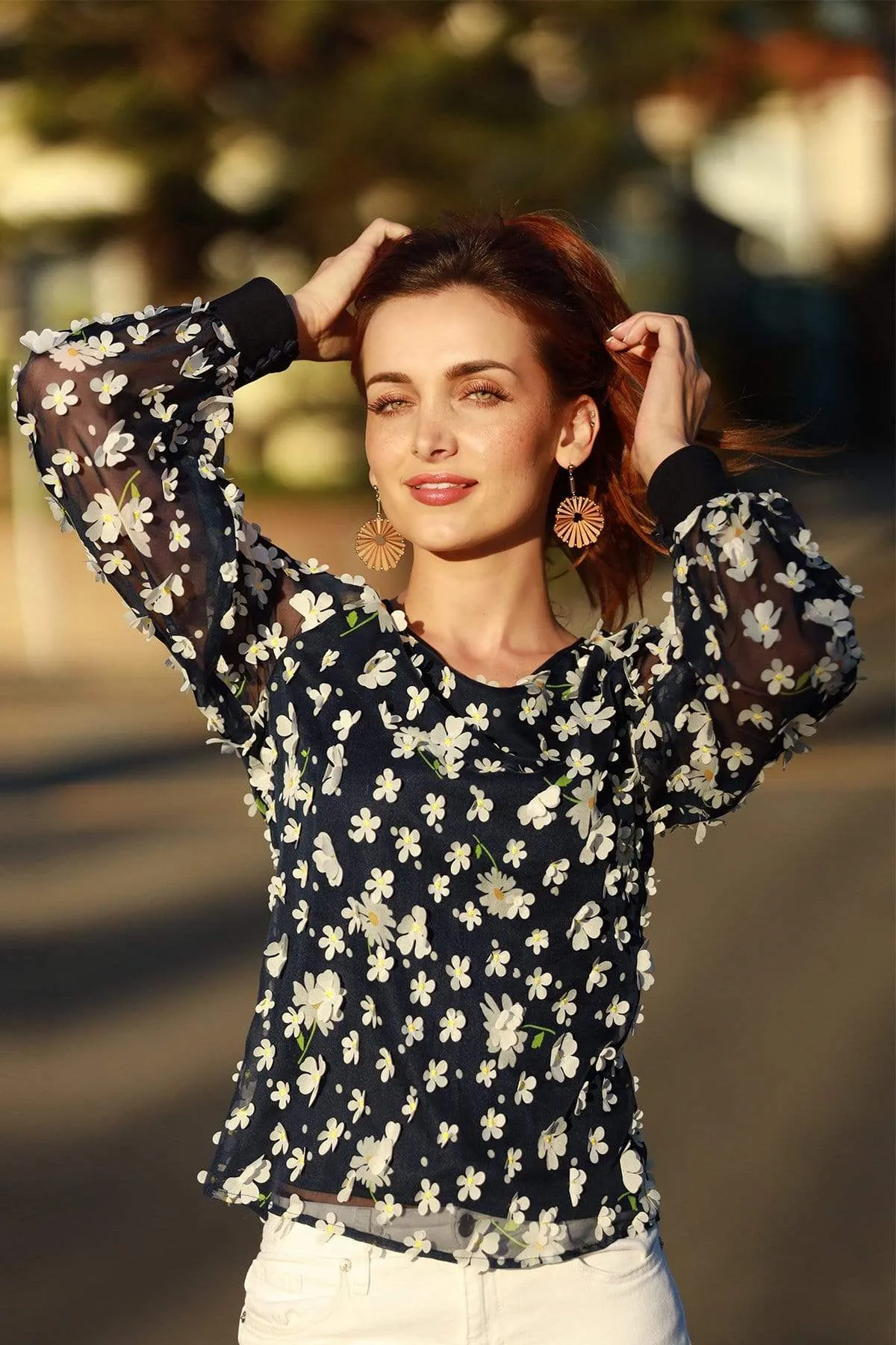 Sasha Top - Toulouse Petal sold by Eva Franco