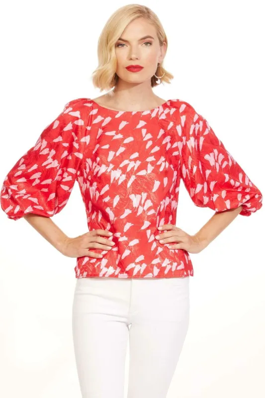 Jolen Top - Taffy Bloom sold by Eva Franco