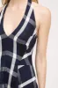 Anya Dress - Navy Plaid sold by Eva Franco