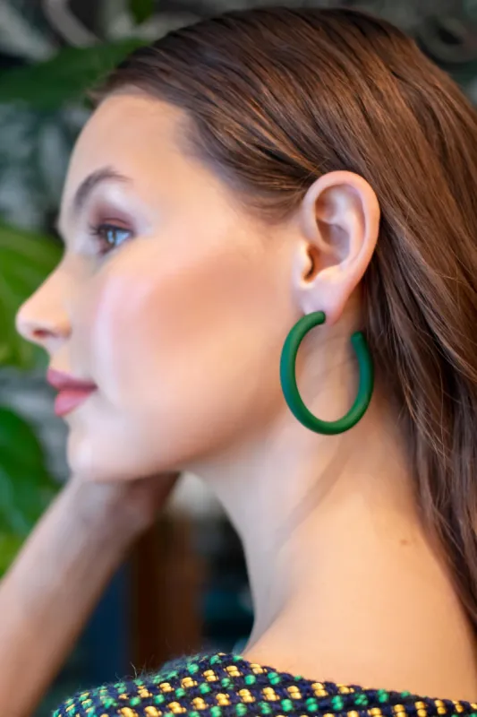 Moss Green Hoops sold by Eva Franco