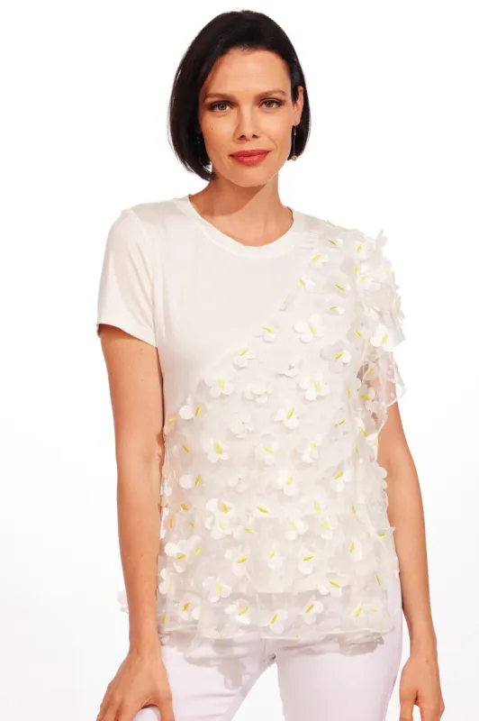 Cleo Top - Daffodil Petal sold by Eva Franco