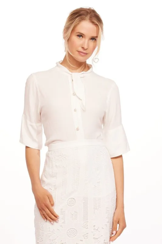 Hainna Top - White sold by Eva Franco