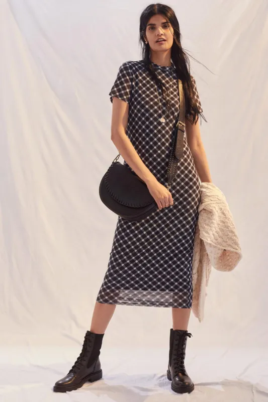 Mock Neck Midi Dress sold by Eva Franco