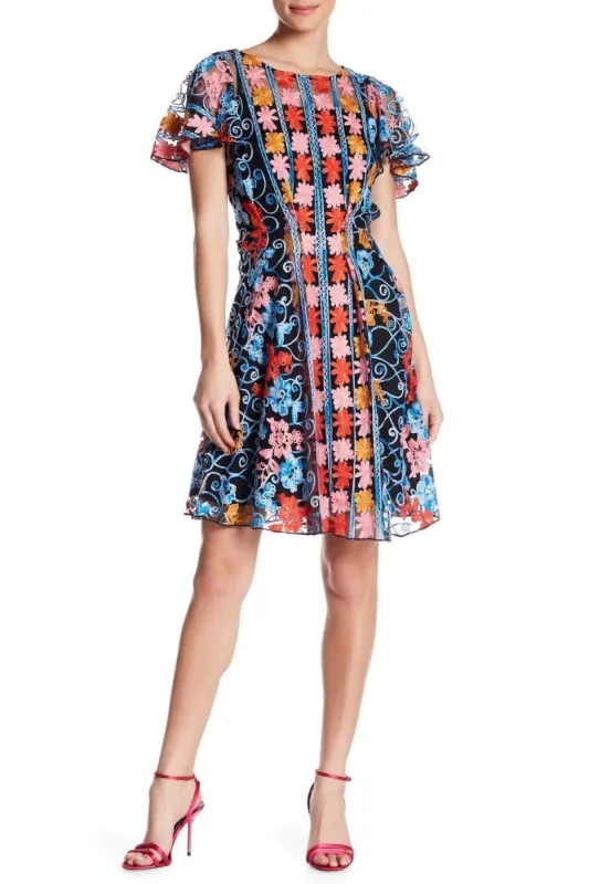 Ferrah Embroidered Dress sold by Eva Franco