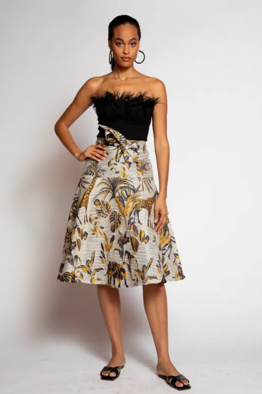 Allas Skirt - Serengeti made by Eva Franco