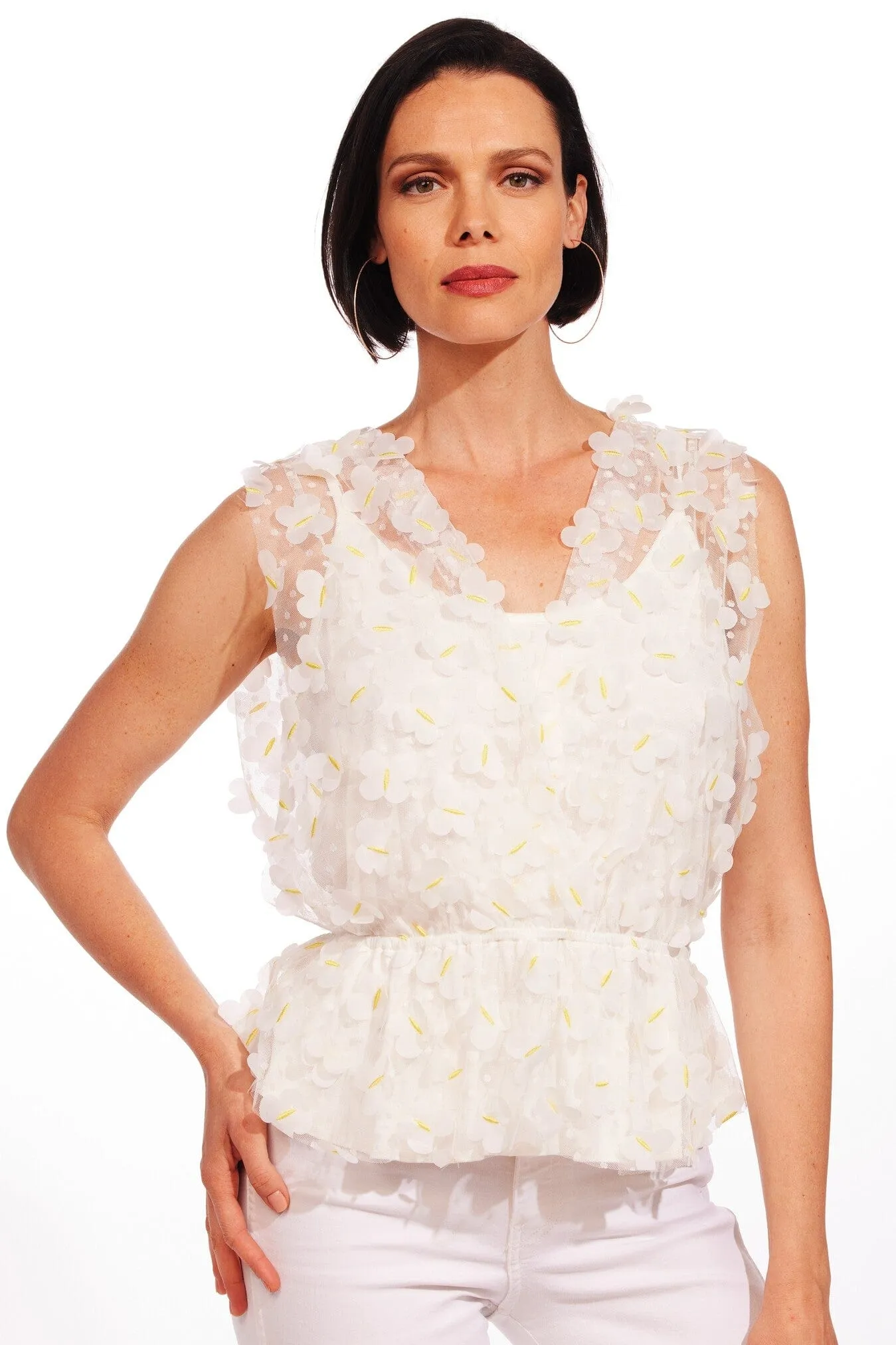 Glory Top - Daffodil Petal sold by Eva Franco