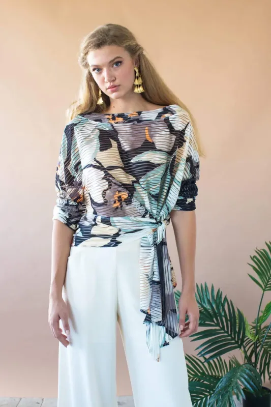 Bjorn Top - Okeefe Floral made by Eva Franco