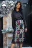 Tribal Shine Midi Skirt sold by Eva Franco