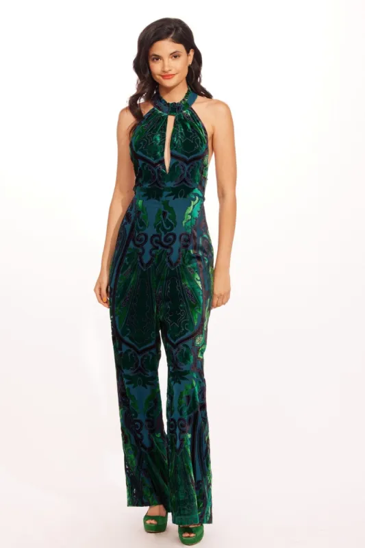 Novak Jumpsuit - Velvet Lotus sold by Eva Franco