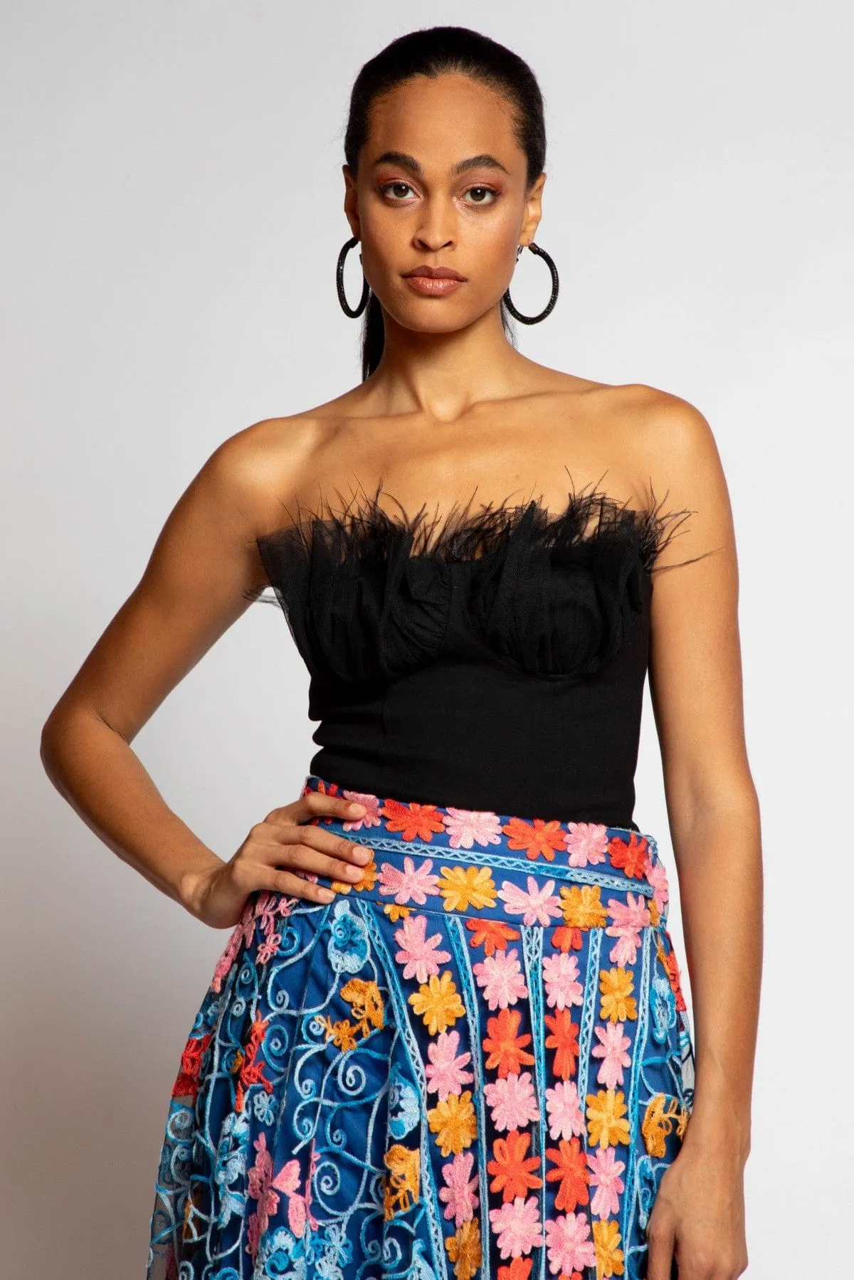 Strapless Corset Top - Black sold by Eva Franco product image thumbnail 2