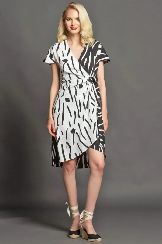 Marika Dress - Domino made by Eva Franco