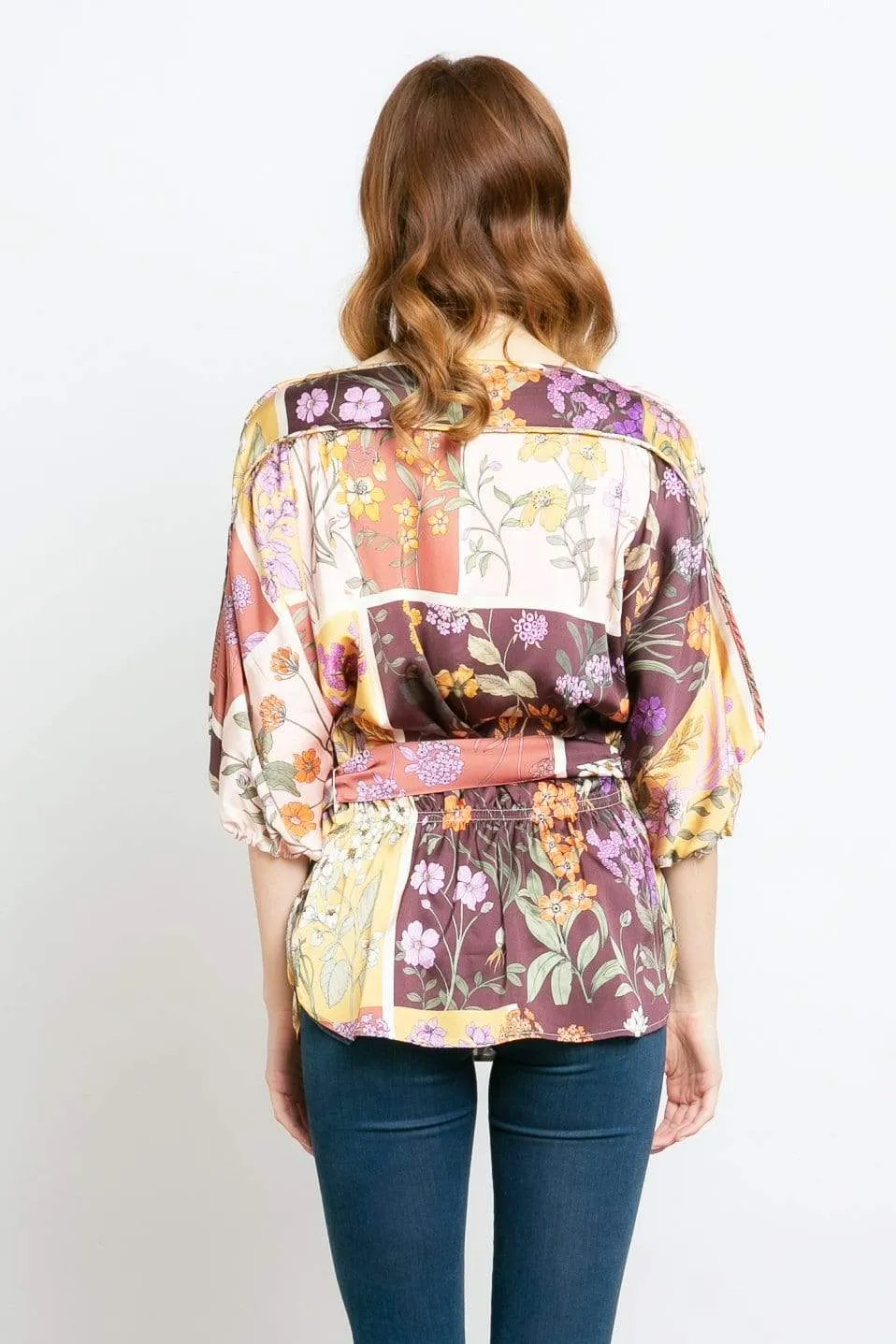 Magda Blouse - Botanical Bloom sold by Eva Franco product image thumbnail 5