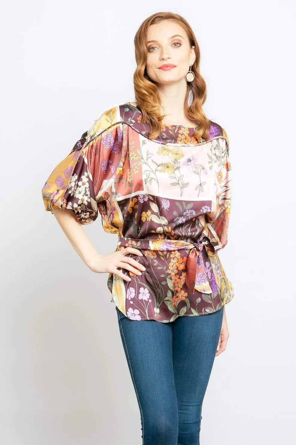 Magda Blouse - Botanical Bloom sold by Eva Franco product image thumbnail 3